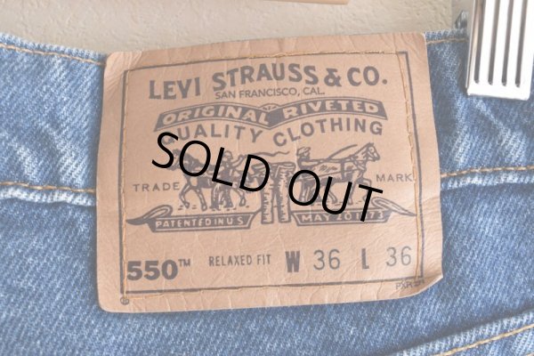 画像4: 1990s Levi's 550　 "MADE IN USA"　 表記W36 L36 