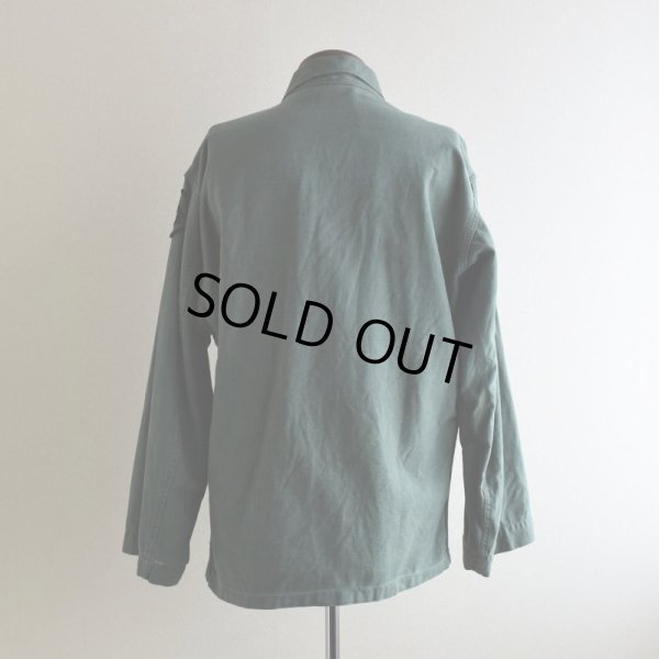 画像3: 1950s US.ARMY OG107 ユーティリティシャツ　 "1st初期"　 実寸L 