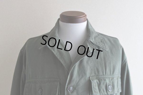 画像9: 1960s US.ARMY OG107 ユーティリティシャツ  "1st後期"  実寸ML