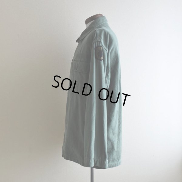 画像4: 1950s US.ARMY OG107 ユーティリティシャツ　 "1st初期"　 実寸L 