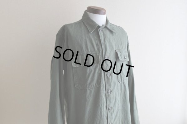 画像7: 1960s US.ARMY OG107 ユーティリティシャツ  "1st後期"  実寸ML