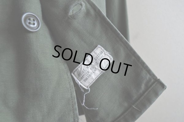 画像6: 1960s US.ARMY OG107 ユーティリティシャツ  "1st後期"  実寸ML