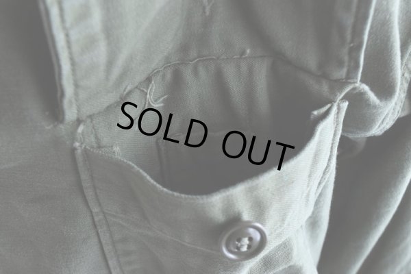 画像11: 1960s US.ARMY OG107 ユーティリティシャツ  "1st後期"  実寸ML