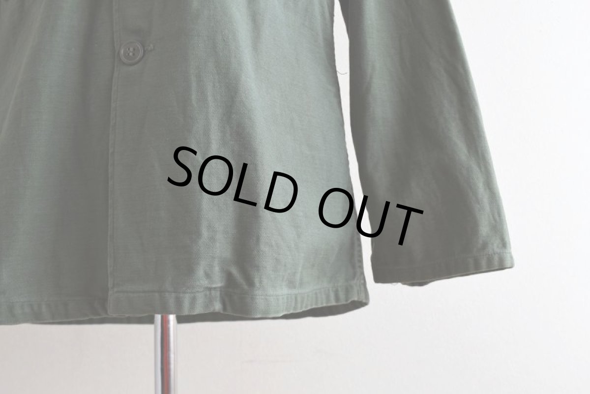 画像12: 1960s US.ARMY OG107 ユーティリティシャツ　 "2nd"　 表記14 1/2×32  (12)