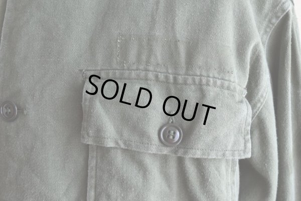 画像11: 1960s US.ARMY OG107 ユーティリティシャツ　 "1st後期"　 表記MEDIUM 