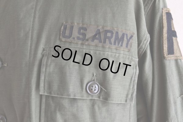 画像11: 1960s US.ARMY OG107 ユーティリティシャツ　 "1st後期"　 表記MEDIUM 