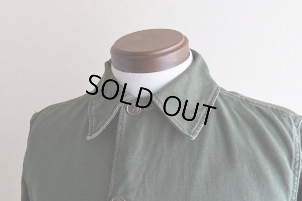 画像8: 1960s US.ARMY OG107 ユーティリティシャツ  "2nd"  表記14 1/2×32