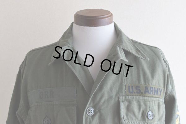 画像9: 1960s US.ARMY OG107 ユーティリティシャツ　 "1st後期"　 実寸ML 