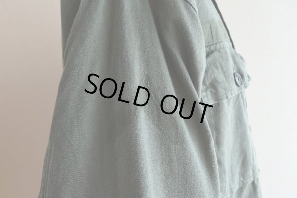 画像15: 1960s US.ARMY OG107 ユーティリティシャツ　 "1st後期"　 表記MEDIUM 