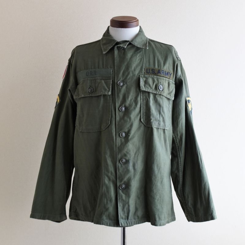 1960s US.ARMY OG107 ユーティリティシャツ 