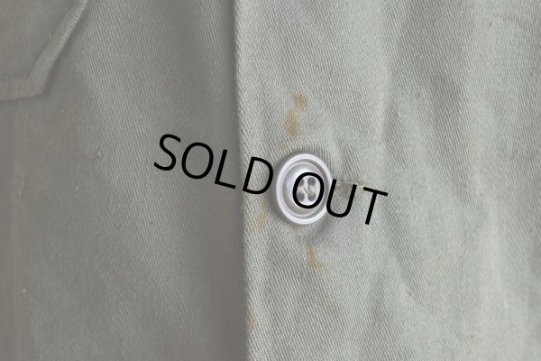 画像16: 1960s US.ARMY OG107 ユーティリティシャツ　 "MINT CONDITION/1st後期"　 表記MEDIUM 