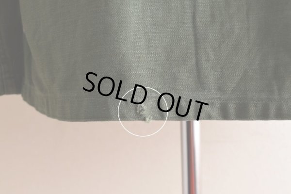 画像18: 1960s US.ARMY OG107 ユーティリティシャツ　 "1st後期"　 表記MEDIUM 