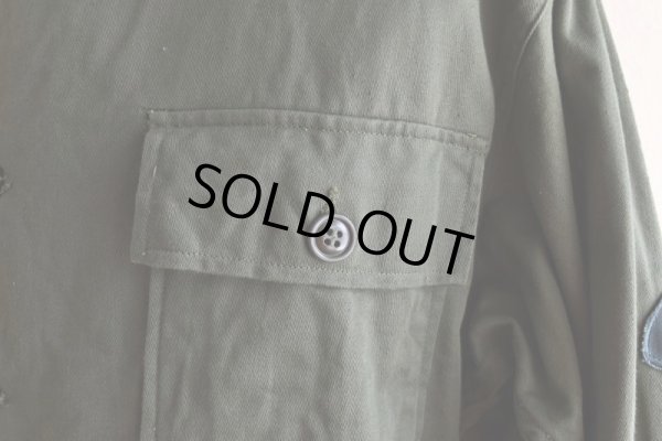 画像10: 1960s US.ARMY OG107 ユーティリティシャツ　 "MINT CONDITION/1st後期"　 表記MEDIUM 