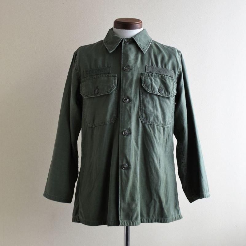 1960s US.ARMY OG107 ユーティリティシャツ 