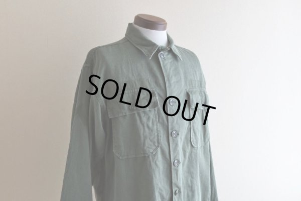 画像7: 1960s US.ARMY OG107 ユーティリティシャツ　 "1st後期"　 表記MEDIUM 