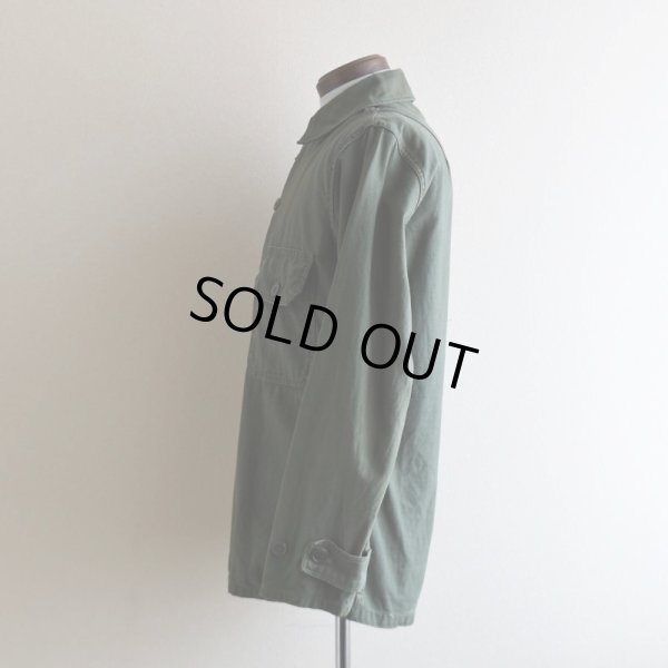 画像4: 1960s US.ARMY OG107 ユーティリティシャツ  "2nd"  表記14 1/2×32