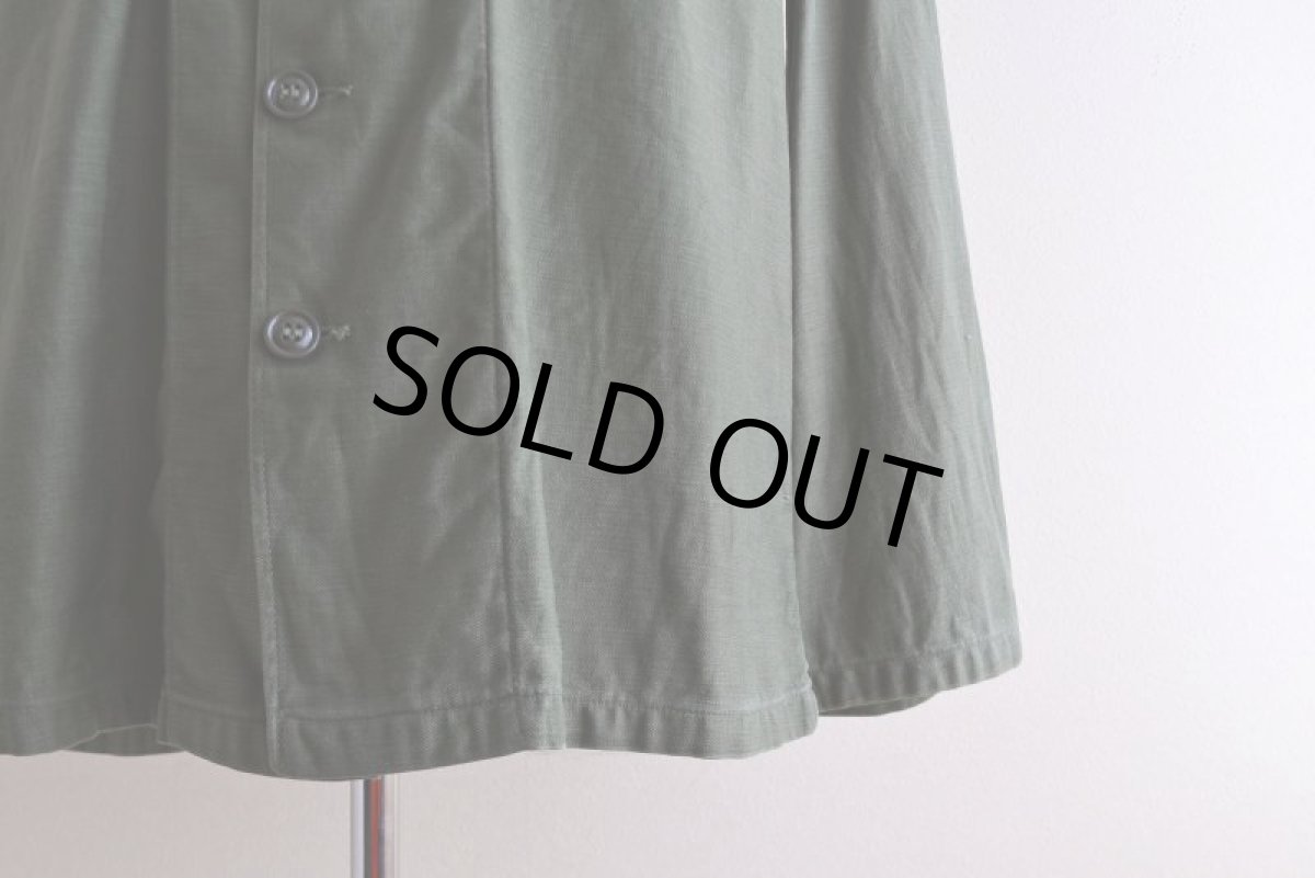 画像14: 1960s US.ARMY OG107 ユーティリティシャツ　 "1st後期"　 表記MEDIUM  (14)