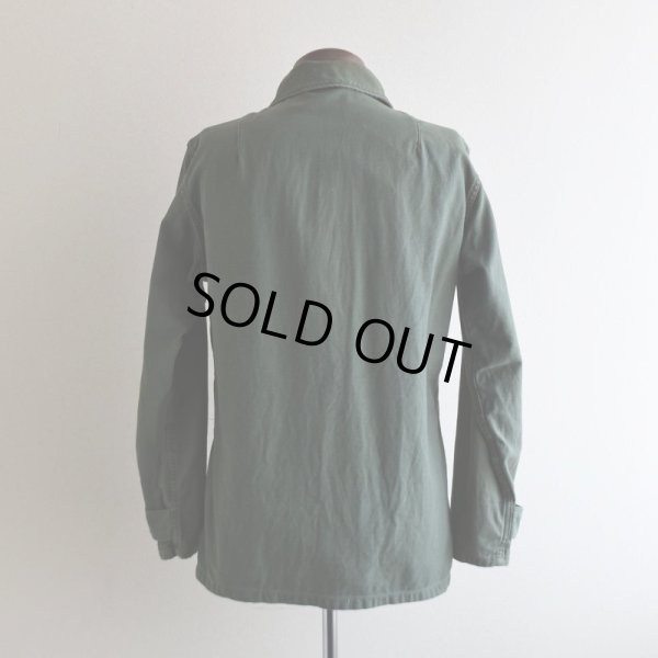 画像3: 1960s US.ARMY OG107 ユーティリティシャツ  "2nd"  表記14 1/2×32