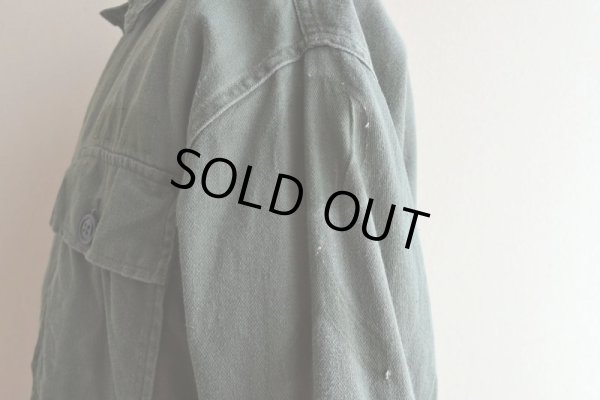 画像16: 1960s US.ARMY OG107 ユーティリティシャツ　 "1st後期"　 表記MEDIUM 