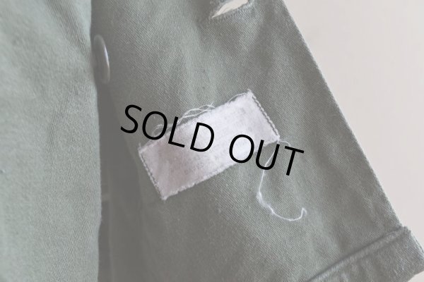 画像6: 1960s US.ARMY OG107 ユーティリティシャツ　 "1st後期"　 表記MEDIUM 