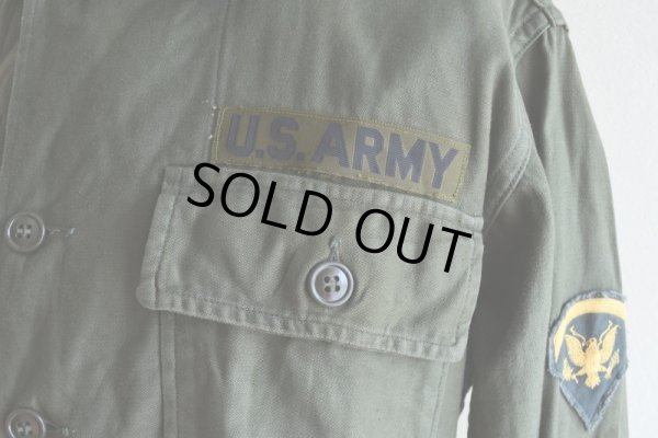 画像12: 1960s US.ARMY OG107 ユーティリティシャツ　 "1st後期"　 実寸ML 
