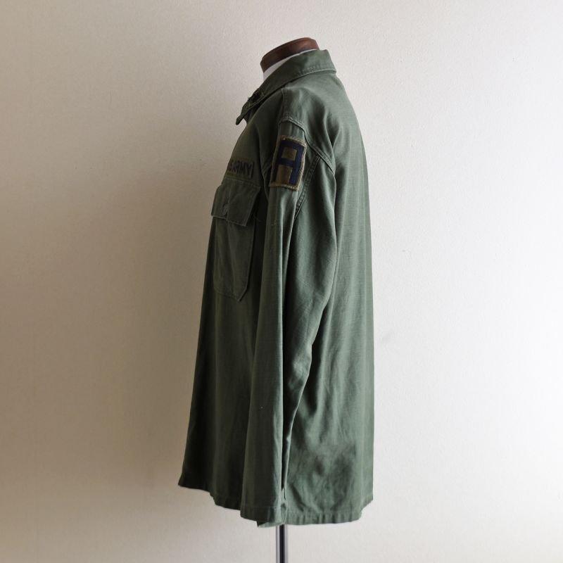 1960s US.ARMY OG107 ユーティリティシャツ 