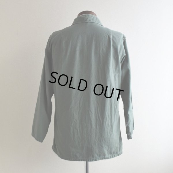 画像3: 1960s US.ARMY OG107 ユーティリティシャツ　 "3rd"　 表記14 1/2×31 