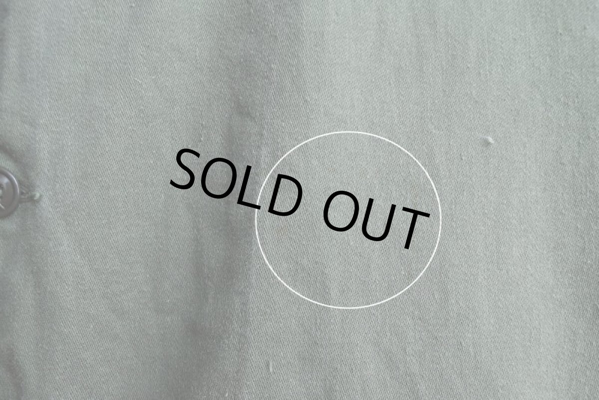 画像17: 1960s US.ARMY OG107 ユーティリティシャツ　 "1st後期"　 表記MEDIUM  (17)