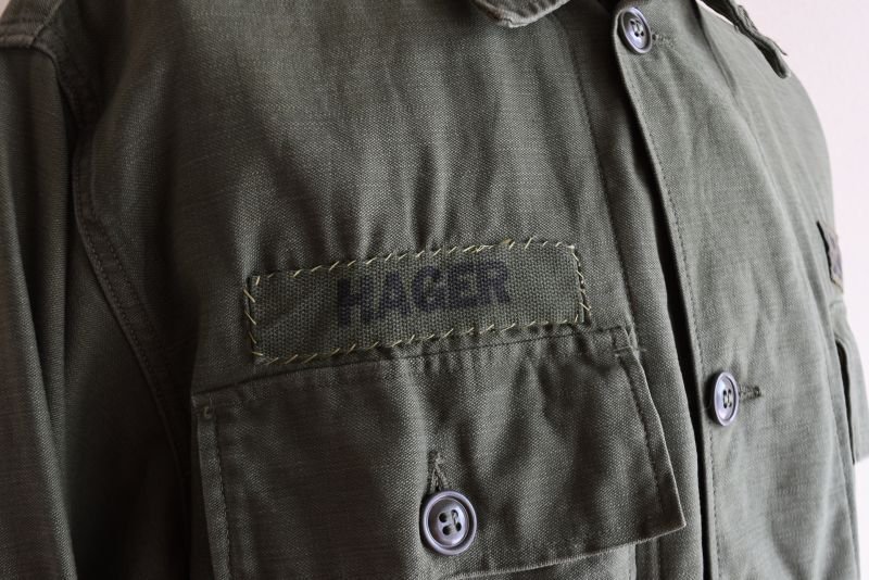 1960s US.ARMY OG107 ユーティリティシャツ 
