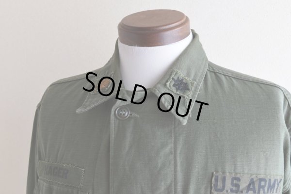 画像8: 1960s US.ARMY OG107 ユーティリティシャツ　 "1st後期"　 表記MEDIUM 