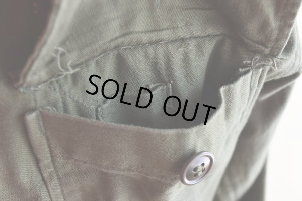 画像13: 1960s US.ARMY OG107 ユーティリティシャツ　 "1st後期"　 実寸ML 