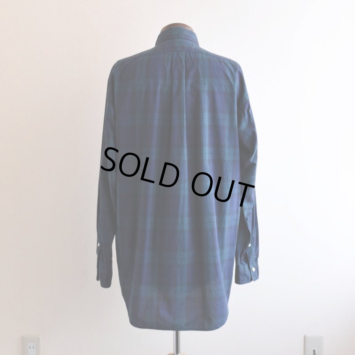 画像3: RalphLauren ボタンダウンシャツ　 "BLACK WATCH TARTAN"　 表記S  (3)