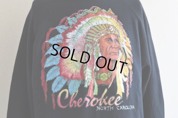 画像9: 1980s CHEROKEE インディアンフェイススウェット　 "MADE IN USA"　 表記XL 