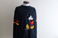 画像7: 1980s Mickey Mouse フロッキースウェット　 "MADE IN USA"　 表記XL 