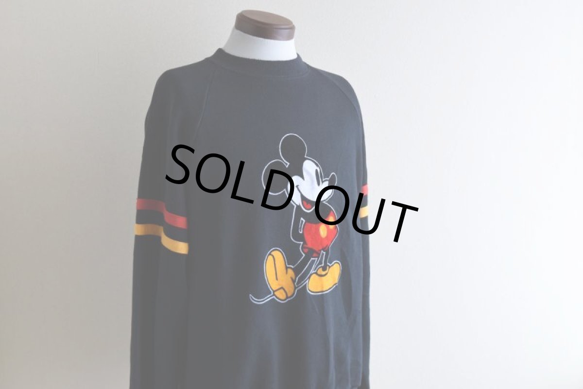 画像7: 1980s Mickey Mouse フロッキースウェット　 "MADE IN USA"　 表記XL  (7)