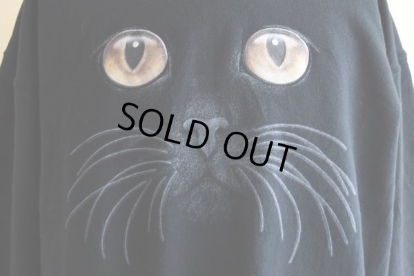 画像8: 2000s 猫スウェット  表記M