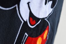 画像10: 1980s Mickey Mouse フロッキースウェット　 "MADE IN USA"　 表記XL  (10)