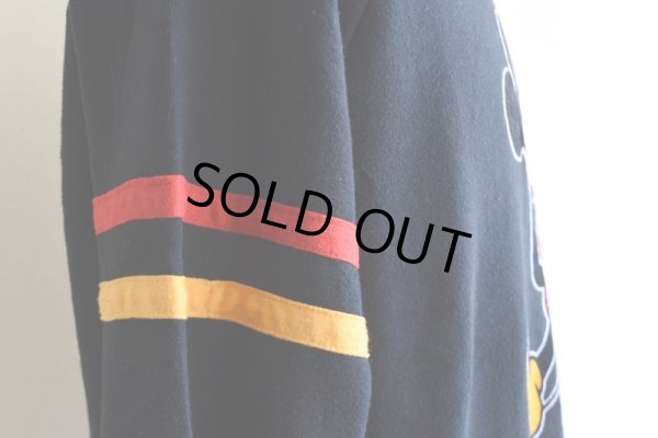 画像11: 1980s Mickey Mouse フロッキースウェット  "MADE IN USA"  表記XL