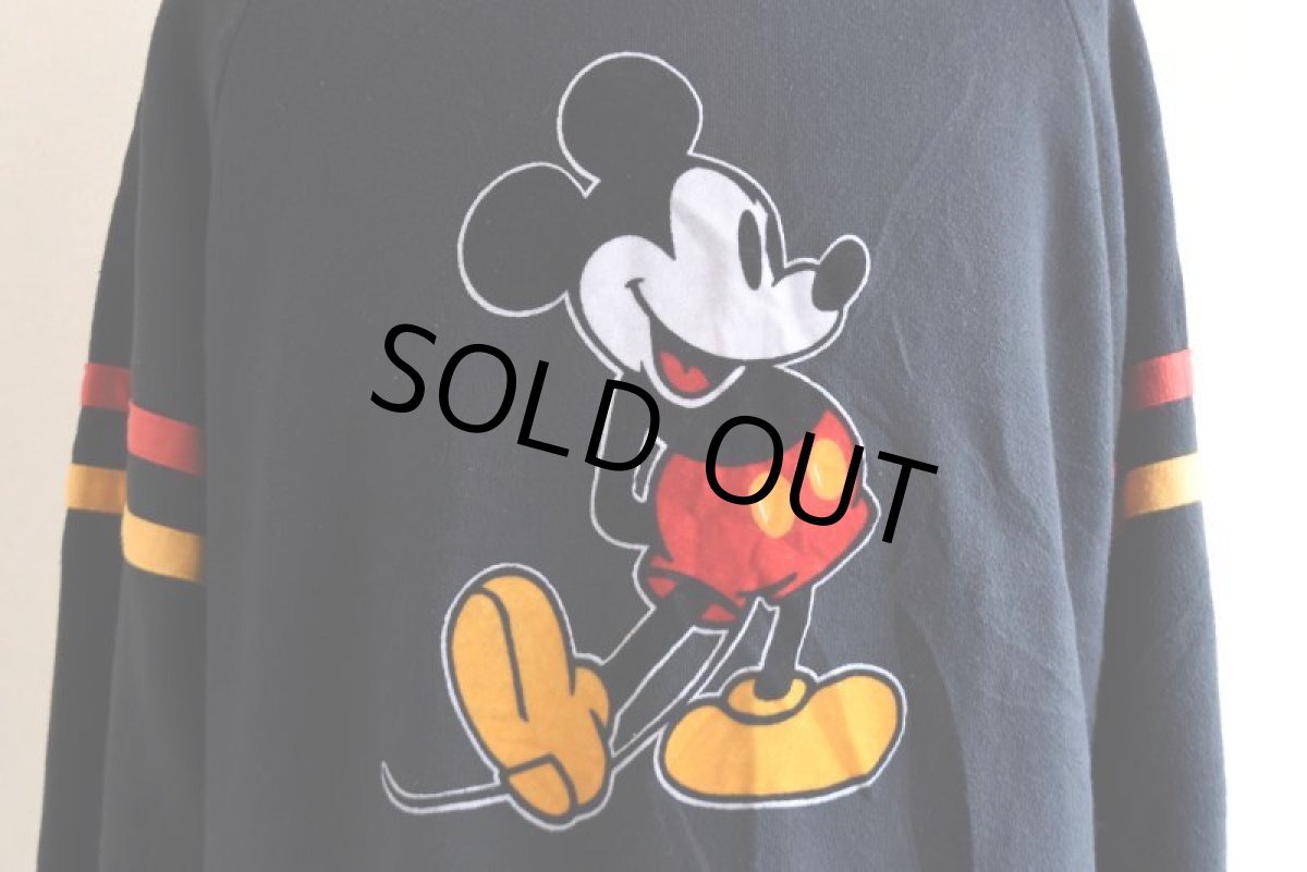 画像9: 1980s Mickey Mouse フロッキースウェット　 "MADE IN USA"　 表記XL  (9)