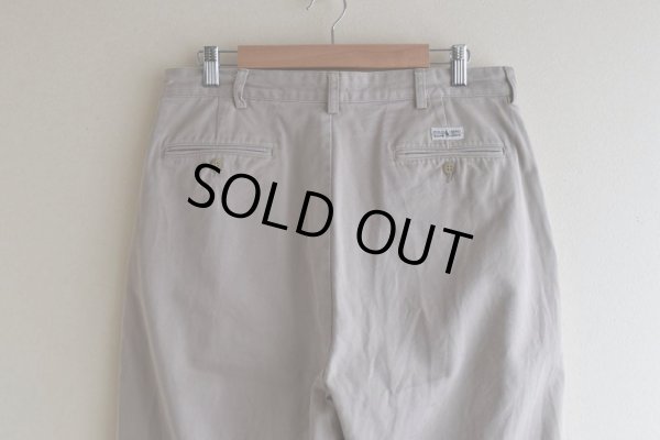 画像8: Polo RalphLauren ツータックチノトラウザー  "ANDREW PANT"  表記W34 L30