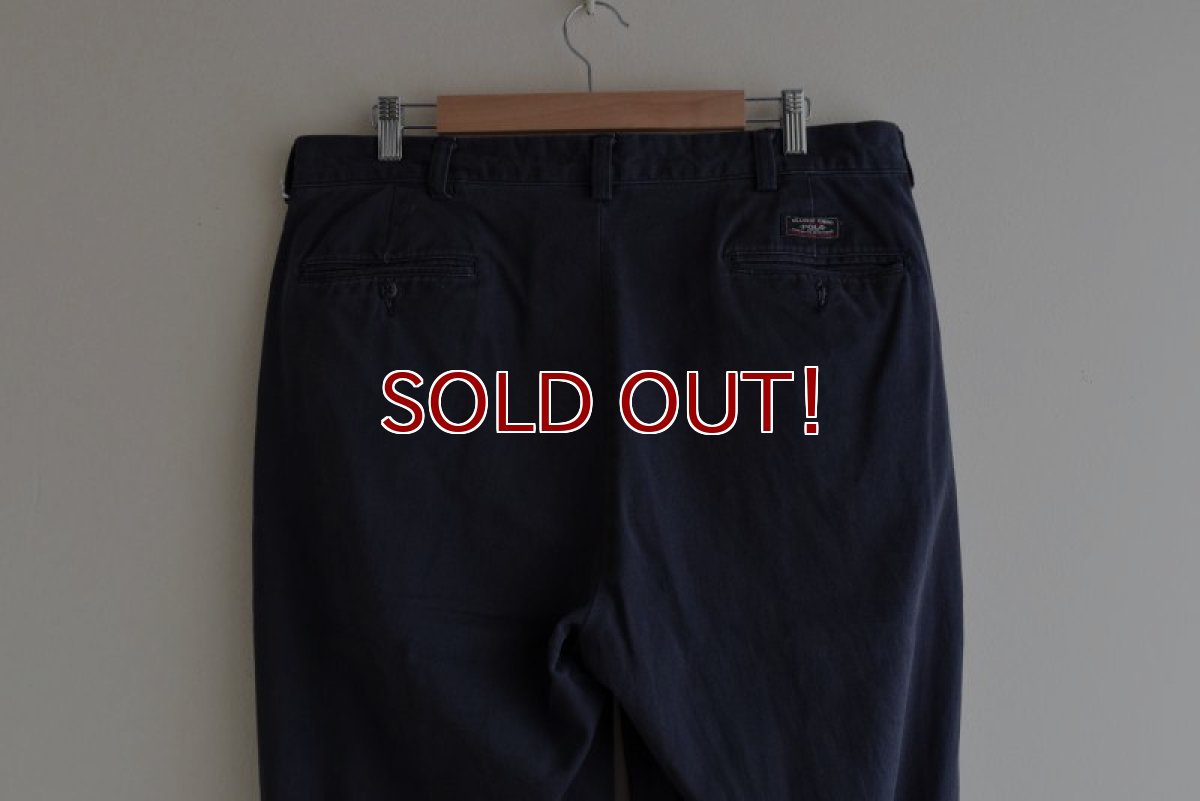 画像8: Polo by RalphLauren ツータックチノトラウザー　 "ANDREW PANT"　 表記W36 L30  (8)