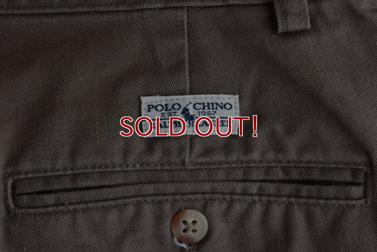 画像9: Polo RalphLauren ツータックチノトラウザー　 "ANDREW PANT"　 表記W33 L32  (9)