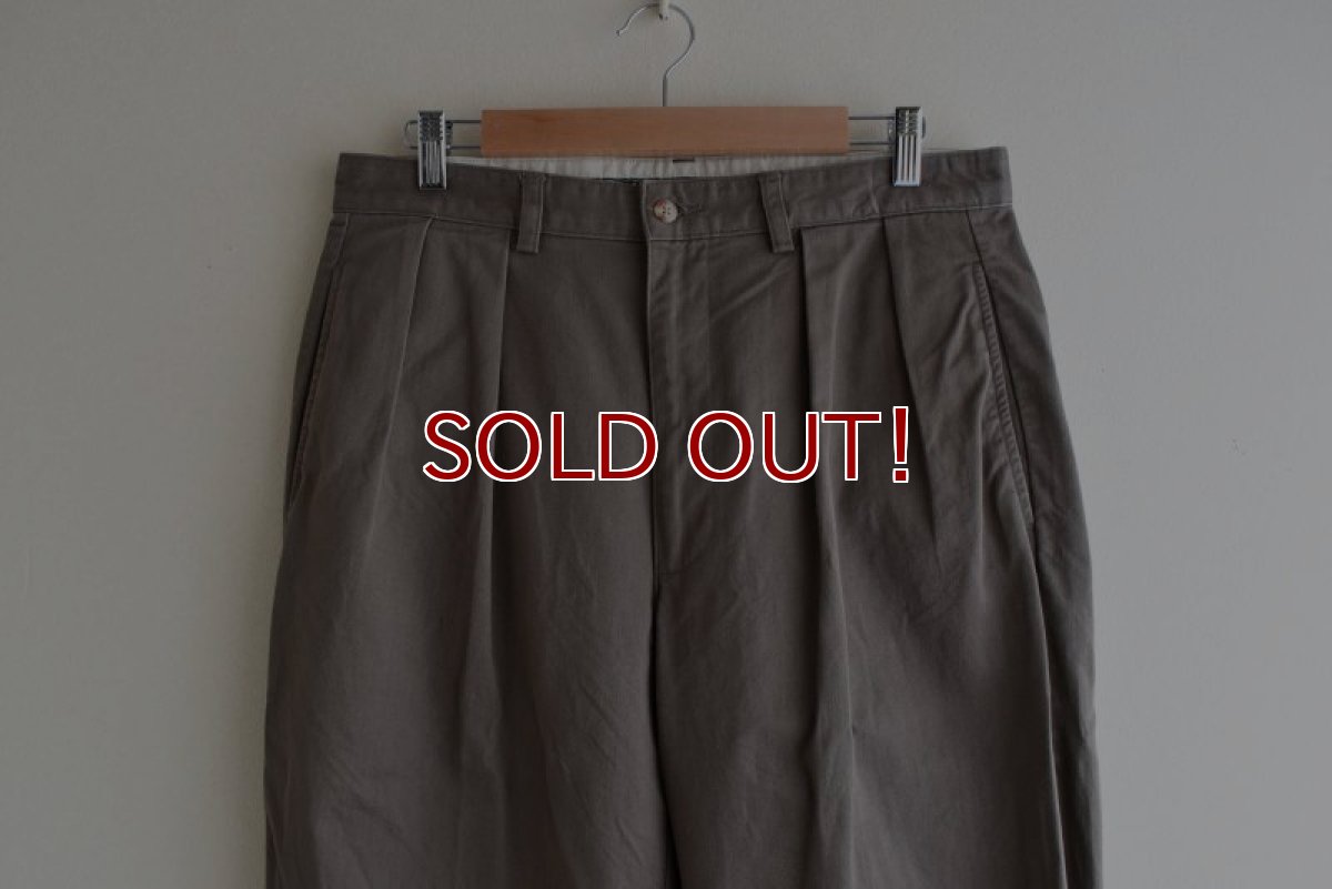画像6: Polo RalphLauren ツータックチノトラウザー　 "ANDREW PANT"　 表記W33 L32  (6)
