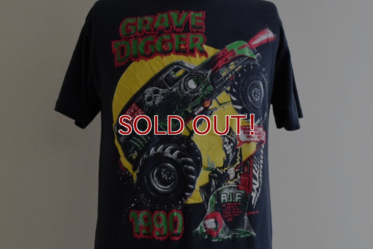 画像9: 1990s GRAVE DIGGER プリントTシャツ　 "MADE IN USA"　 表記L  (9)