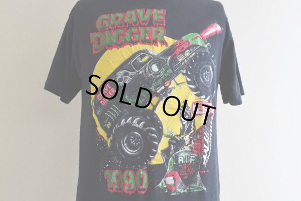 画像9: 1990s GRAVE DIGGER プリントTシャツ  "MADE IN USA"  表記L