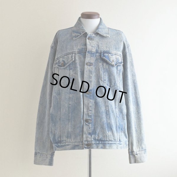 画像3: 1990s ELVIS 監獄ロック ペイントデニムジャケット  表記M((実寸L-XL))