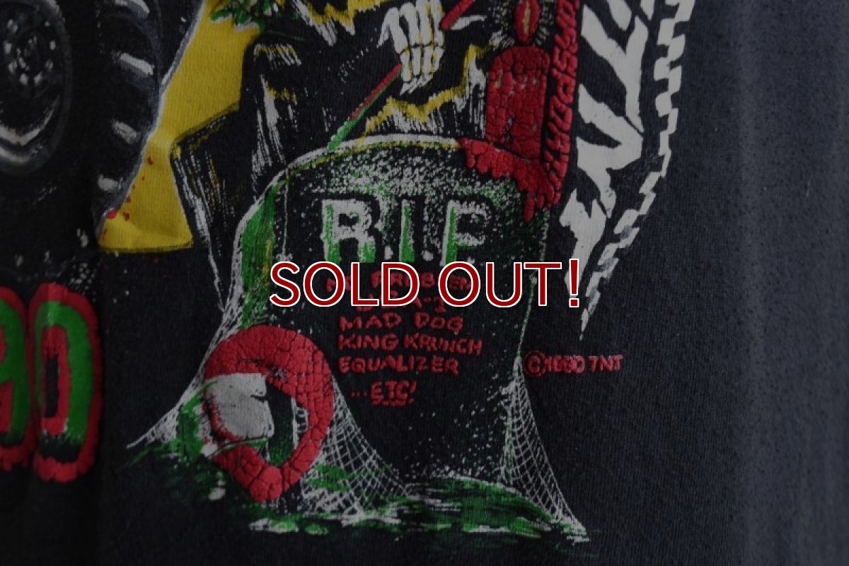 画像11: 1990s GRAVE DIGGER プリントTシャツ　 "MADE IN USA"　 表記L  (11)