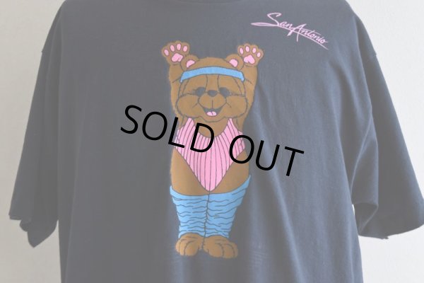 画像8: 1980s クマさんエアロビTシャツ　 "MADE IN USA"　 表記XL 