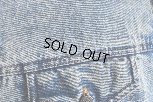 画像19: 1990s ELVIS 監獄ロック ペイントデニムジャケット  表記M((実寸L-XL))