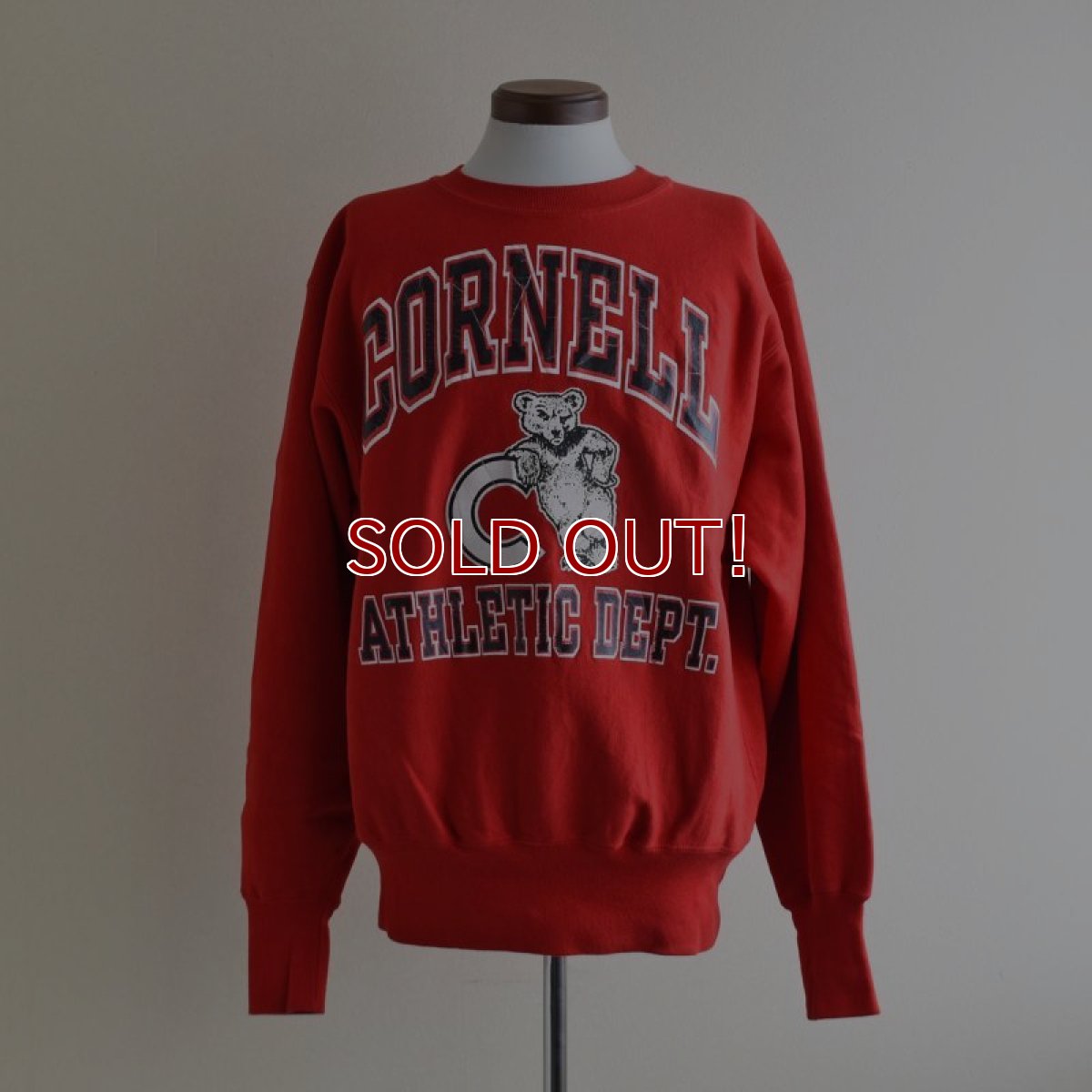 画像1: 1990s Champion リバースウィーブスウェット　 "CORNELL ATHLETIC DEPT."　 表記L  (1)